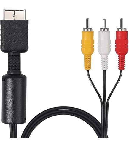 Amazon | ケーブルコード for PS1/PS2/PS3対応 AVコンポジット